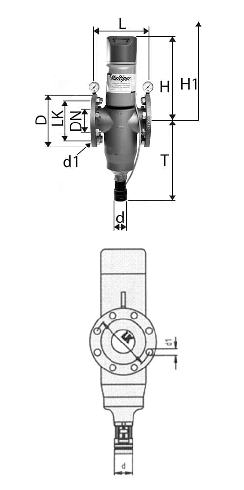 Rückspülfilter Simipur Multi AP Automat PN 10