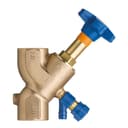 Schrägsitzventil mit Entleerung