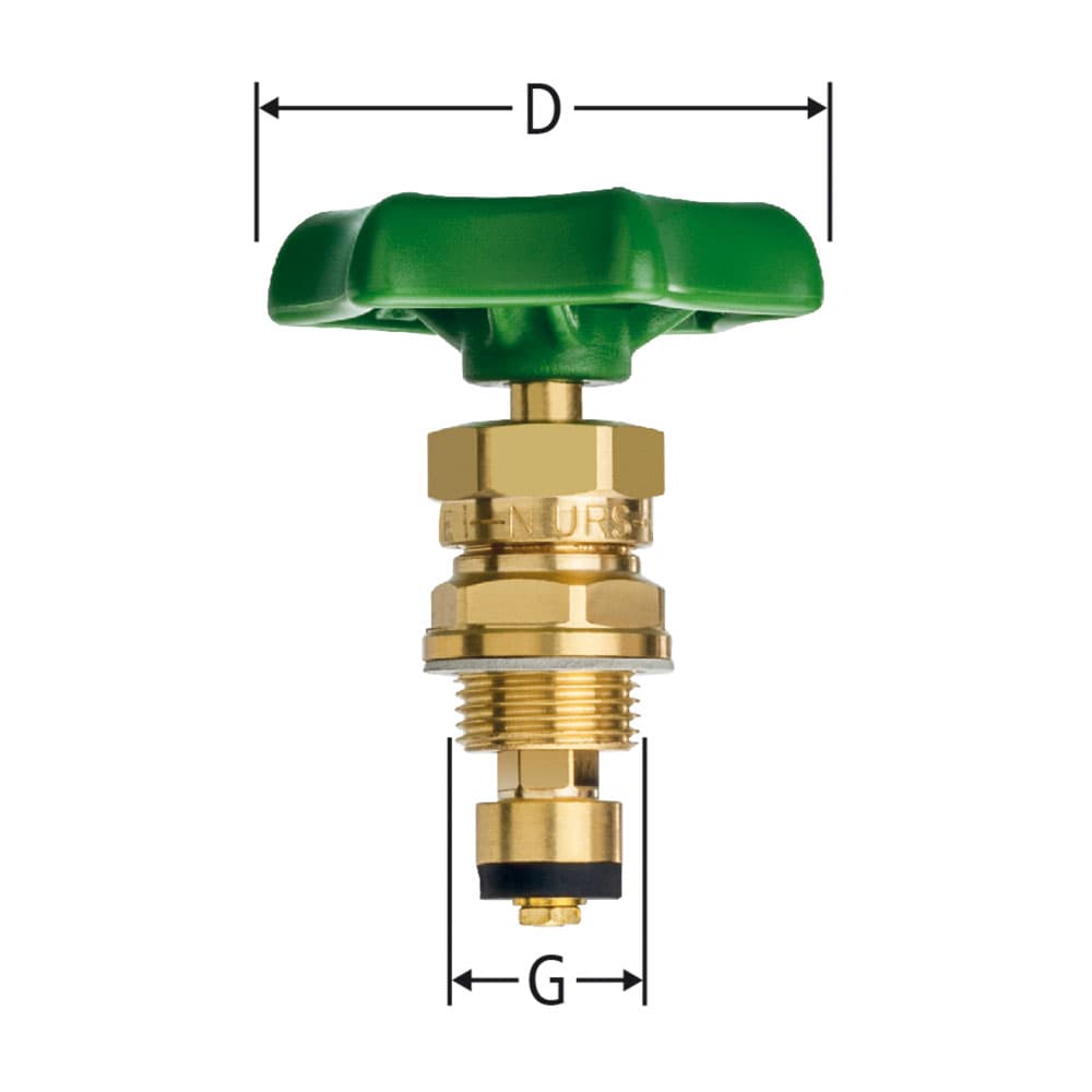 Oberteil mit Handrad