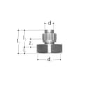 Uebergang mit Innengewinde