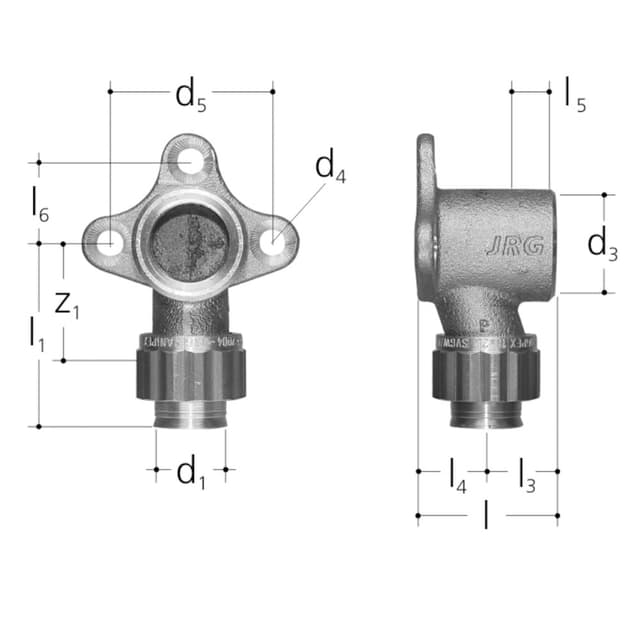 Armaturenanschluss einfach