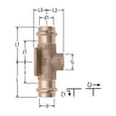 Optipress-Anschluss-T