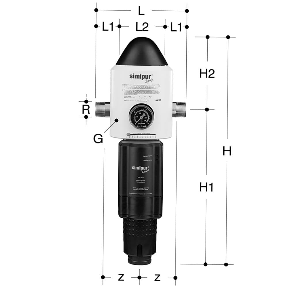 Feinfilter Simipur Speedy Automat