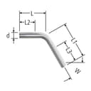 Optipress-Rohrbogen 60°