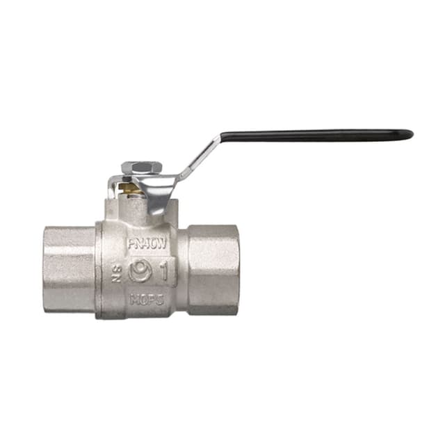 Kugelhahn, Griff schwarz