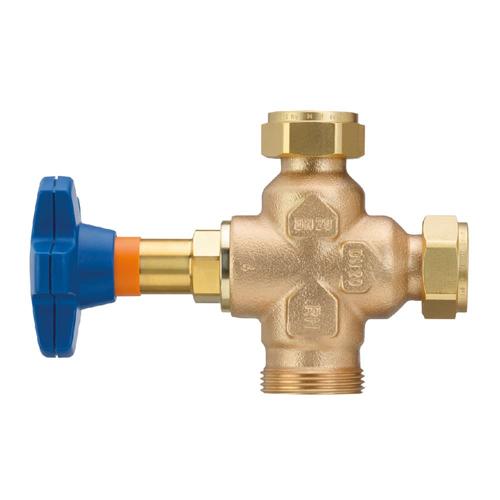 Verteilventil ohne Verschraubung