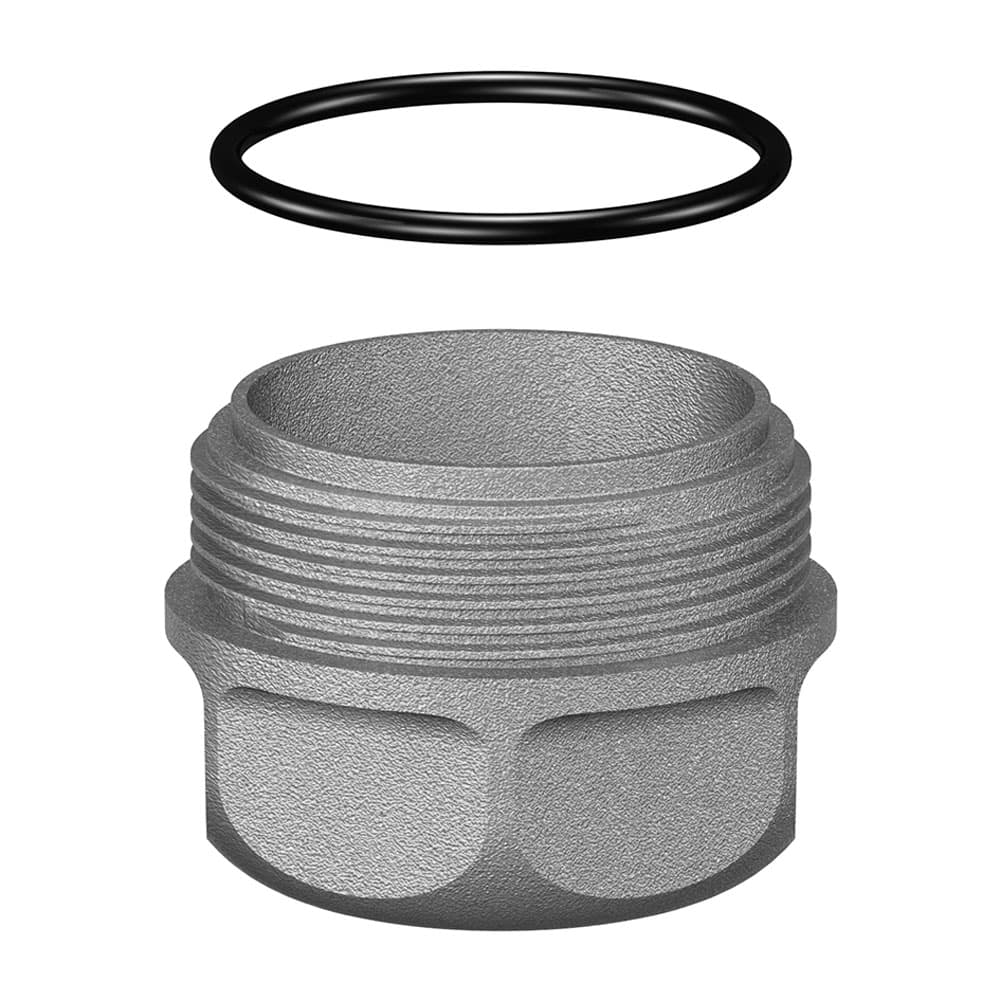 Tasse aus Rotguss mit O-Ring