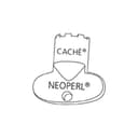 LUNA-E Cache-Schlüssel JR rot