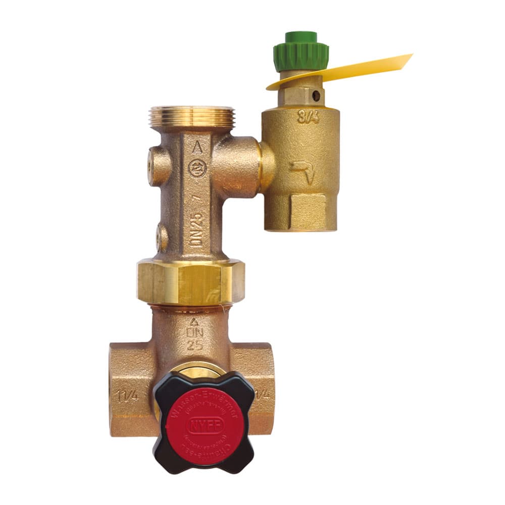 Batterieventil mit Sicherheitsgruppe