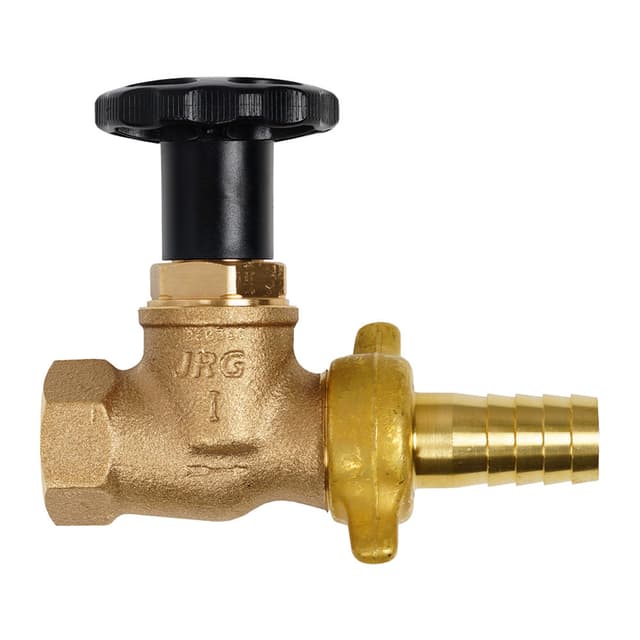 Geradsitzventil mit Schlauchraccord