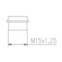 Ventilsitz 700 verhanft