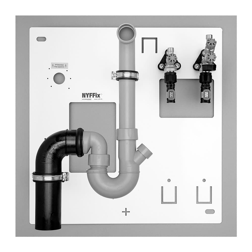 Küchen-Installationsplatte NYFFix komplett FlowFit