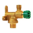 Eckregulierventil mit Flansch